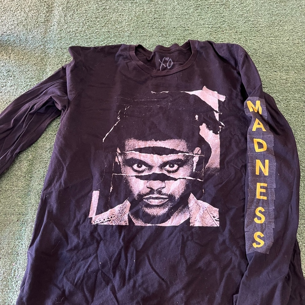 The Weekend Black Madness Graphic Long Sleeve Shirt